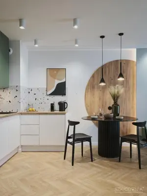 Kuchnia lub aneks kuchenny w obiekcie Piękny Apartament nad Odrą w centrum Wrocławia