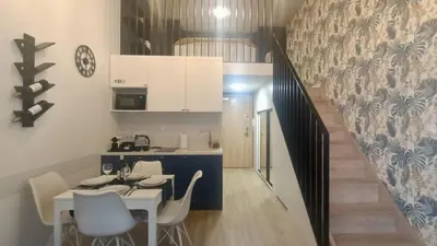 Plan piętra w obiekcie DROINVEST Apartament Zarembowicza WROCŁAW LOTNISKO AIRPORT - FV