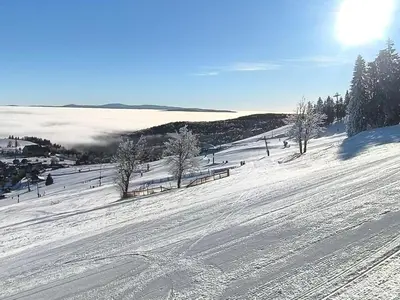Obiekt Chata Zieleniecka zimą