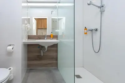 Łazienka w obiekcie Aparthotel Apartamenty Czarna Góra 217