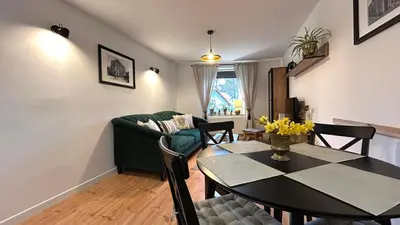 Część wypoczynkowa w obiekcie Apartament Kamienica