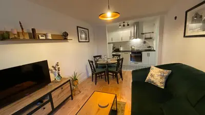 Kuchnia lub aneks kuchenny w obiekcie Apartament Kamienica