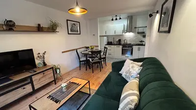 Kuchnia lub aneks kuchenny w obiekcie Apartament Kamienica