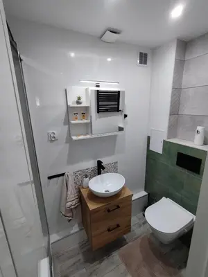 Łazienka w obiekcie Apartament w Lądku Zdroju przy Rynku