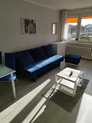 Część wypoczynkowa w obiekcie Apartament w Lądku Zdroju przy Rynku