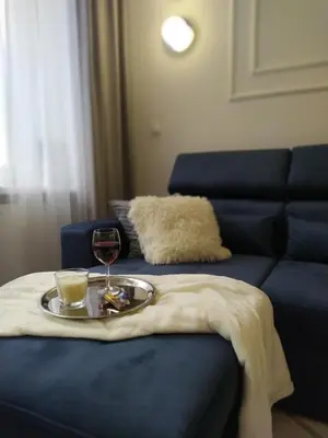 Część wypoczynkowa w obiekcie Apartament FANABERIA Lądek Zdrój