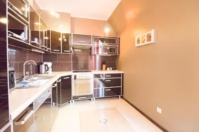Kuchnia lub aneks kuchenny w obiekcie Happy Apartments - Just In Center
