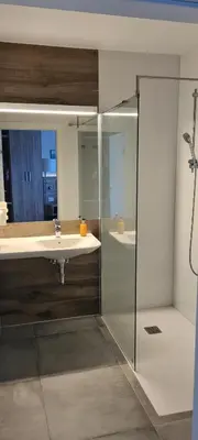 Łazienka w obiekcie Aparthotel Apartamenty Czarna Góra 403