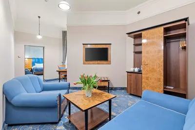 Część wypoczynkowa w obiekcie Hotel Diament Plaza Gliwice
