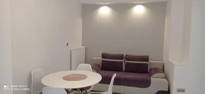 Część wypoczynkowa w obiekcie Apartamenty Pod Lasem