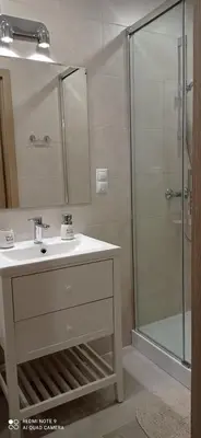 Łazienka w obiekcie Apartamenty Pod Lasem