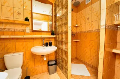 Łazienka w obiekcie Sudety Canna House