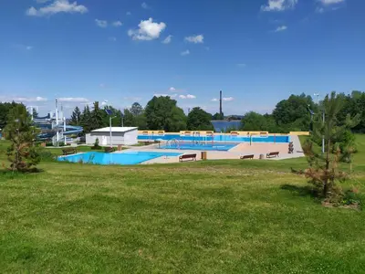 Basen w obiekcie Sudety Canna House lub w pobliżu