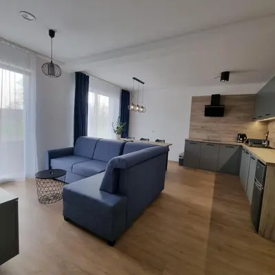 Część wypoczynkowa w obiekcie Apartamenty Boczna 3B z sauną i balią