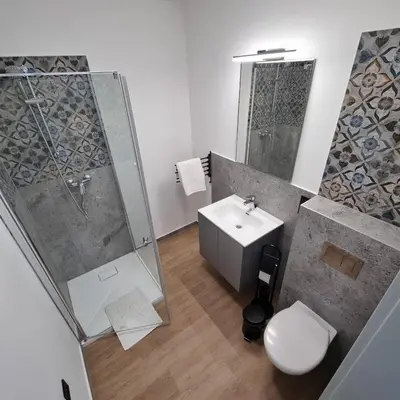 Łazienka w obiekcie Apartamenty Boczna 3B z sauną i balią