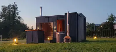 Ogród w obiekcie Apartamenty Boczna 3B z sauną i balią
