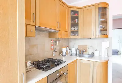Kuchnia lub aneks kuchenny w obiekcie Apartament Mazurek