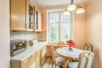 Kuchnia lub aneks kuchenny w obiekcie Apartament Mazurek
