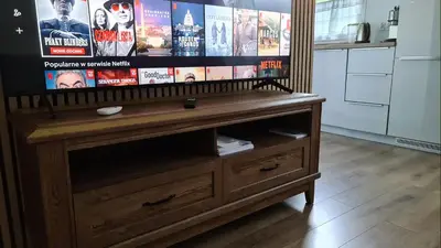 Telewizja i/lub zestaw kina domowego w obiekcie Spokojny Wypoczynek 5