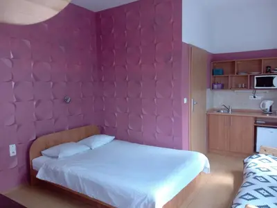 Kuchnia lub aneks kuchenny w obiekcie Pokoje Gościnne Monti