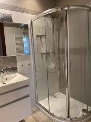 Łazienka w obiekcie Apartament Caminski Dębowa