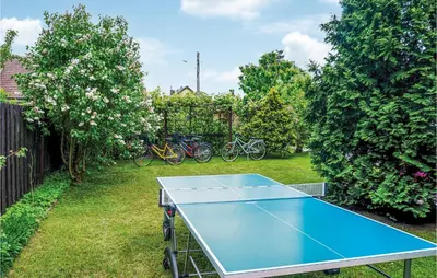 Tenis stołowy w obiekcie Nice Home In Szczedrzyk With Sauna lub pobliżu