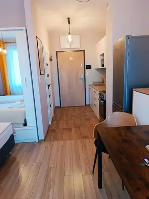 Kuchnia lub aneks kuchenny w obiekcie Sleep In Apartament Centrum