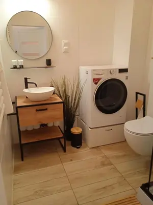 Łazienka w obiekcie Sleep In Apartament Centrum