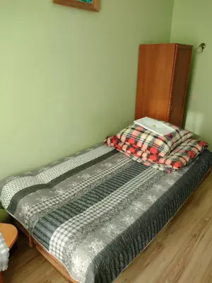 Łóżko lub łóżka w pokoju w obiekcie Czerwona Woda
