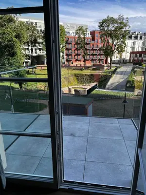 Balkon lub taras w obiekcie Property Apart - plac Jana Pawla II Centrum