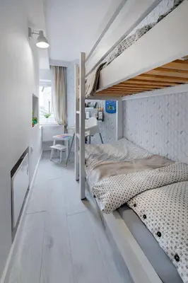 Łóżko lub łóżka w pokoju w obiekcie CZAS NA GÓRY Jedlina-Zdrój. Apartament na 5