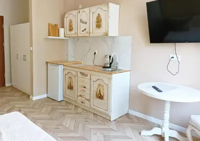 Kuchnia lub aneks kuchenny w obiekcie Park Rezydencja