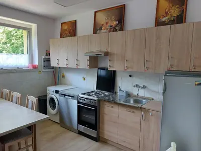 Kuchnia lub aneks kuchenny w obiekcie Ośrodek ANKAR