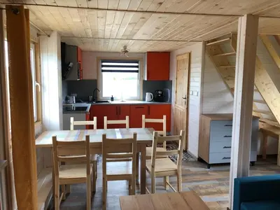 Kuchnia lub aneks kuchenny w obiekcie Sielanka pod Czarna Góra