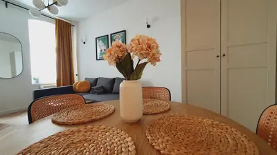Część wypoczynkowa w obiekcie Kurkowa Apartment