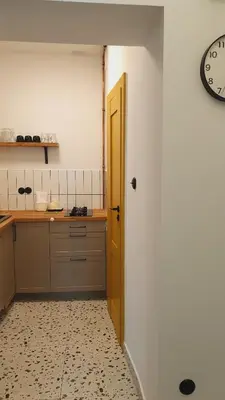 Kuchnia lub aneks kuchenny w obiekcie Kurkowa Apartment