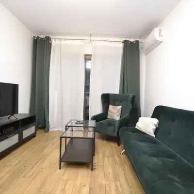 Apartament SZMARAGDOWY z garażem Centrum Gliwic-Klimatyzacja