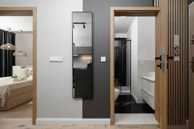 Łazienka w obiekcie Apartment Wrocław Braniborska by Noclegi Renters