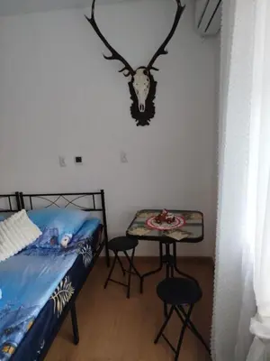 Łóżko lub łóżka w pokoju w obiekcie Seba
