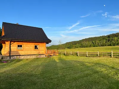 Przyroda w pobliżu tego domu w stylu alpejskim