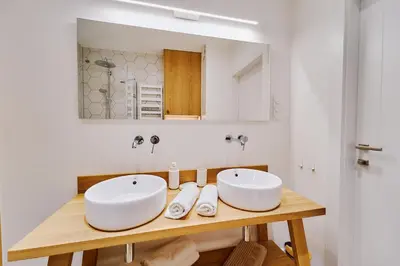 Łazienka w obiekcie Marel-Apartment dwupoziomowy 24 Willa Leśna Polanica Zdrój