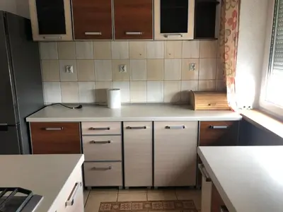 Kuchnia lub aneks kuchenny w obiekcie Blue River - Plac Legionow