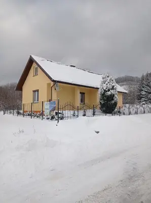 Obiekt Sielankowy Domek zimą