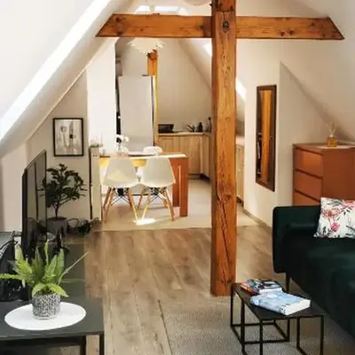 Klimatyczne apartamenty z widokiem na góry Sowie