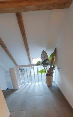 Plan piętra w obiekcie Klimatyczny apartament nr 8 z widokiem na góry Sowie