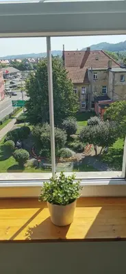 Budynek, w którym mieści się apartament