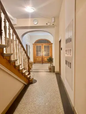 Plan piętra w obiekcie Klimatyczny apartament nr 8 z widokiem na góry Sowie