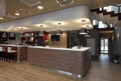 Telewizja i/lub zestaw kina domowego w obiekcie Campanile Wroclaw - Stare Miasto