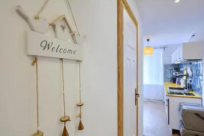 Kuchnia lub aneks kuchenny w obiekcie Apartament Pod Jałowcem Góry Sowie 533-543-732
