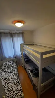 Łóżko lub łóżka w pokoju w obiekcie Dom wakacyjny Grabówka 18a